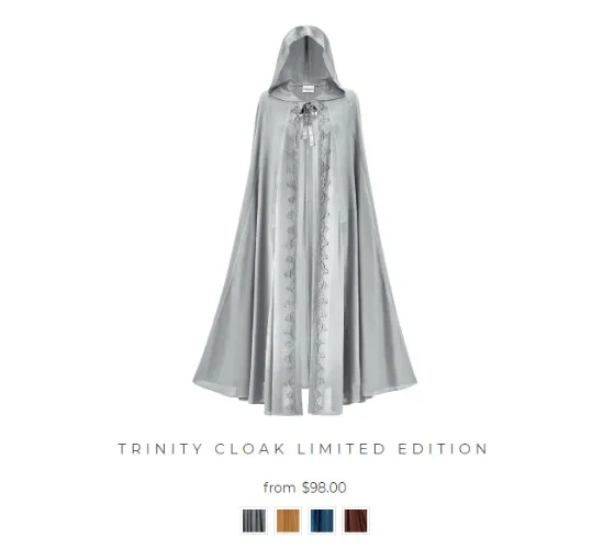 Trinity Cloak Limited Edition Colors | S / Vintage Gray