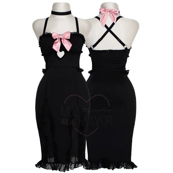 Shadow Mistress Dress - Black / M/L