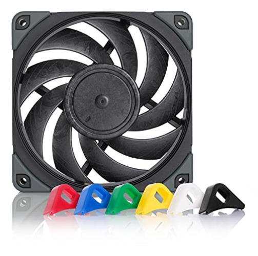 Noctua NF-A12x25 PWM chromax.Black.swap, Premium Quiet Fan For Desktop, 4-Pin (120mm, Black)