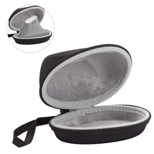 Harde tas beschermhoes voor Logitech MX Vertical Mouse, draagbare opbergtas reisbeschermhoes, zwart