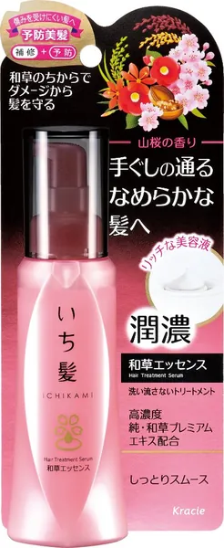 KRACIE Ichikami Grass Hair Essence