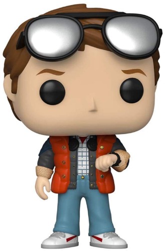 Funko Pop! Movies: Back To The Future - Marty Checking Watch (UK Exclusive)