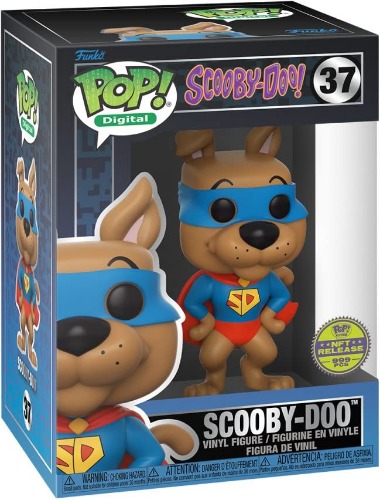 Funko Pop! Digital: Scooby-Doo (Super Scooby) #37 - Limited Edition 999 Grail