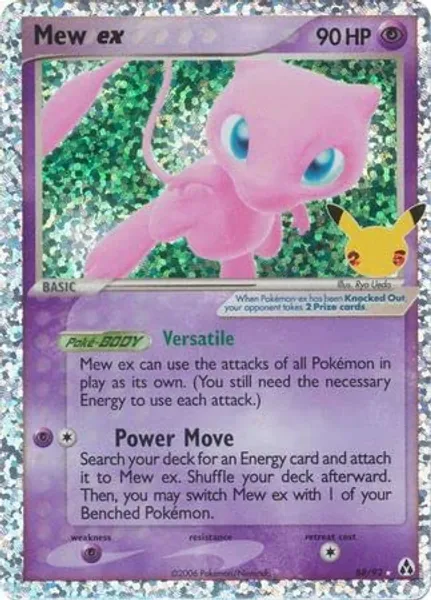 Pokemon Single Card MEW EX Celebrations CLASSIC COLLECTION