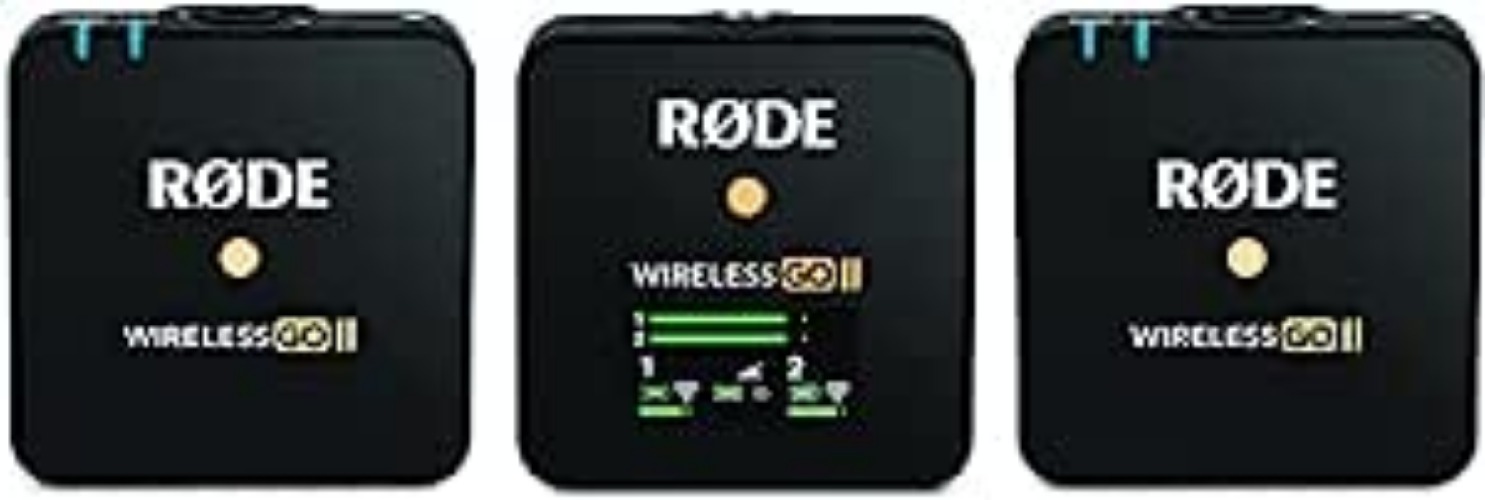 Rode Wireless GO II Dual Channel Wireless Microphone System