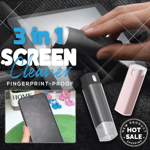 (🔥Last Day Promotion-50% Off Now) 3 In 1 Screen Cleaner Spray (BUY 
