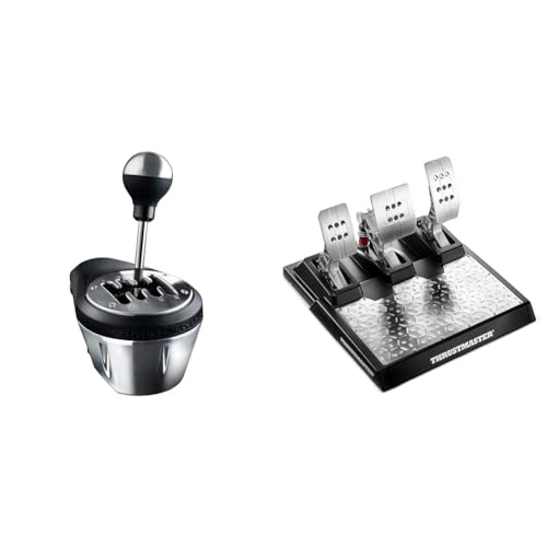THRUSTMASTER TH8A Gear Shifter T-LCM Pedals Bundle (Compatible with Playstation, XBOX & PC) - TH8A Gear Shifter T-LCM Pedals Bundle (Compatible with Playstation, XBOX & PC)
