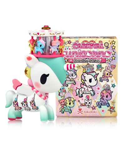 Carnival Unicorno Metallico Blind Box Series by Tokidoki - Single Blind Box