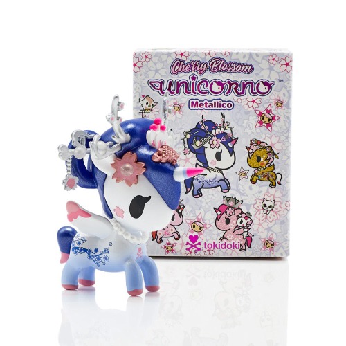 Cherry Blossom Unicorno Metallico Blind Box Series by Tokidoki - Single Blind Box