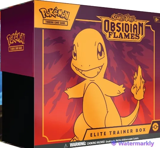 Pokemon TCG: Scarlet & Violet Obsidian Flames Elite Trainer Box