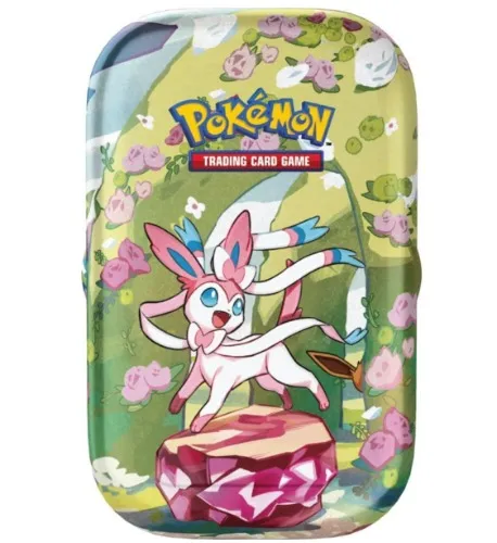 Pokemon TCG SV8,5 Scarlet and Violet Prismatic Evolutions Mini Tin Sylveon