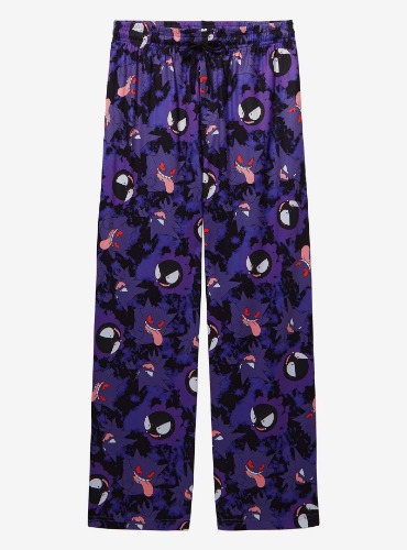 Pokémon Gengar, Gastly, and Hunter Allover Print Sleep Pants — BoxLunch Exclusive