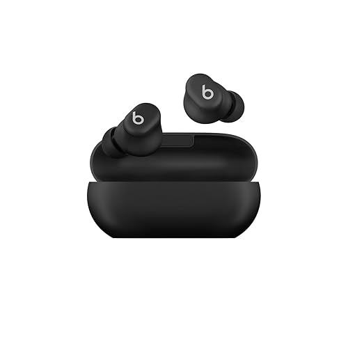 Beats Solo Buds - Wireless Bluetooth Earbuds | 18 Hours of Battery Life | Apple & Android Compatibility | Built-in Microphone - Matte Black - Matte Black - Solo Buds