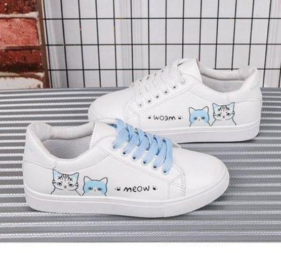Meow Runners - blue cats / 7