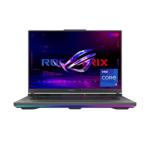 ASUS ROG Strix G16 (2023) Gaming Laptop, 16” 16:10 FHD 165Hz, GeForce RTX 4070, Intel Core i9-13980HX, 16GB DDR5, 1TB PCIe SSD, Wi-Fi 6E, Windows 11, G614JI-AS94, Eclipse Gray - i9-13980HX