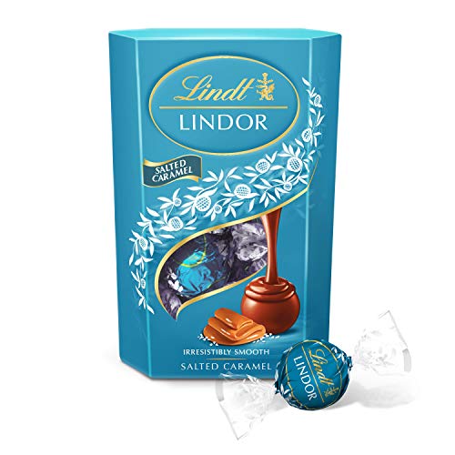 Lindt Lindor Salted Caramel Milk Chocolate Truffles Box 