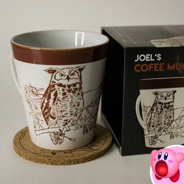 JOEL‘S MUG The Last of Us Part II + free coaster, new fanmade