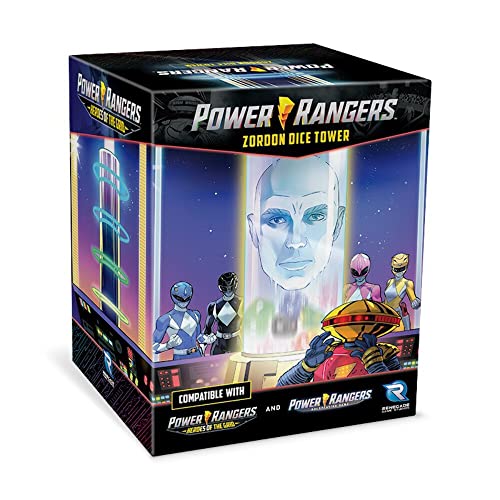 Power Rangers Zordon Dice Tower & GM Screen - Compatible with Power Rangers Roleplaying Game & Power Rangers: Heroes of The Grid, Game Accessory, Renegade Game Studios