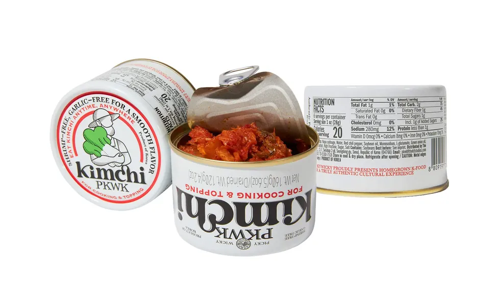 PKWK Canned Kimchi 5.6oz (4 CAN, 1) - 4 CAN 1.0