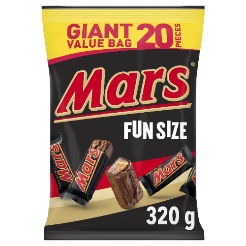 Mars Chocolate Snack & Share Party Bag 20 Pieces 320g
