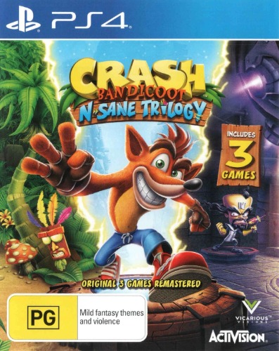 Crash Bandicoot Nsane Trilogy (PlayStation 4)
