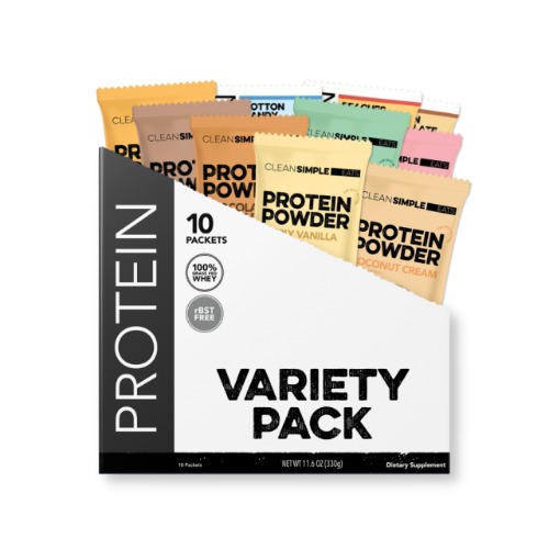 Protein Powder Variety Pack (10 Single Serving Stick Packs) | 10