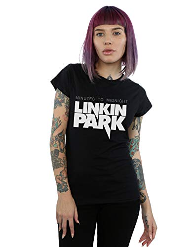 Absolute Cult Linkin Park Women's Minutes to Midnight Logo T-Shirt - XXL - Black