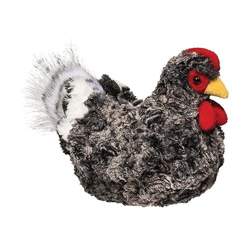 Douglas Pepper Black Multi Hen Chicken Plush Stuffed Animal