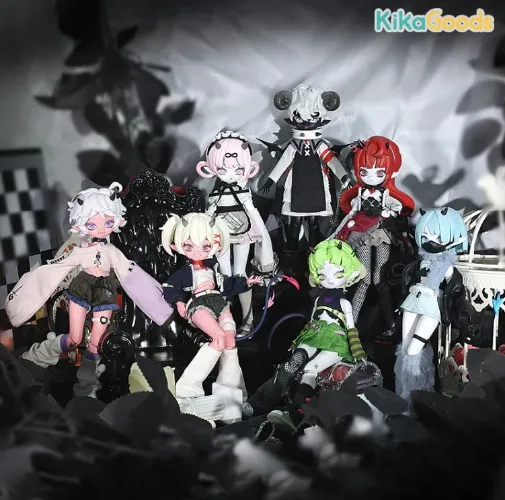 Cooze Devil Horns Series 1/8 Action Figure BJD Blind Box