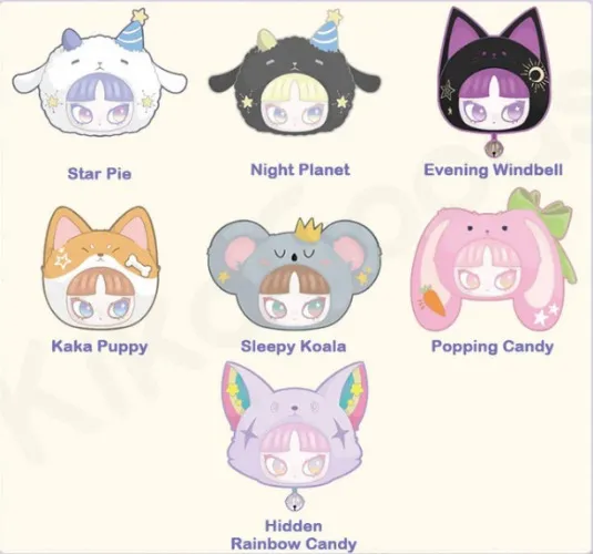 INN'S Let's Party Series Plush Blind Box | 1 PC