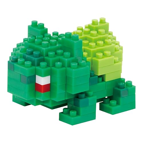 nanoblock NBPM003 Pokemon Bulbasaur, Colourful - Bisasam