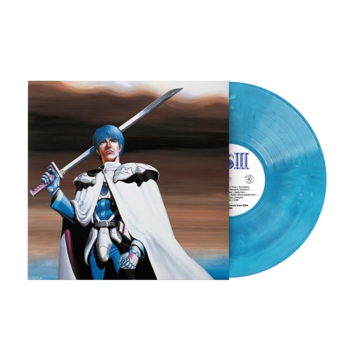 Phantasy Star III (Original Video Game Soundtrack) - Tokuhiko Uwabo (1xLP Vinyl Record) - Blue Vinyl