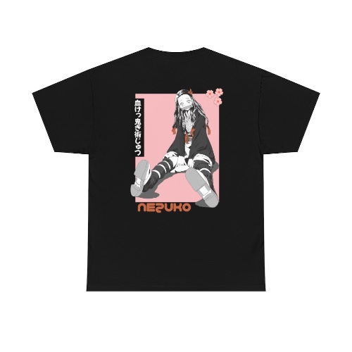 Nezuko Graphic Tee - Black / 2XL