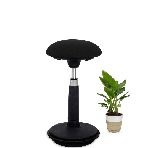 BohdiStool - Standing Desk Stool - Black