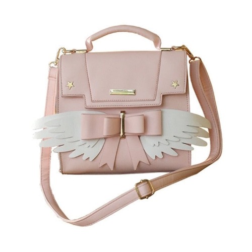 Throne | Nova | Pink Angel Wing Handbag