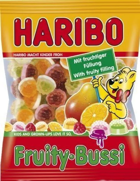 4x Haribo Fruity-Bussi each Bag 200g (German Import)