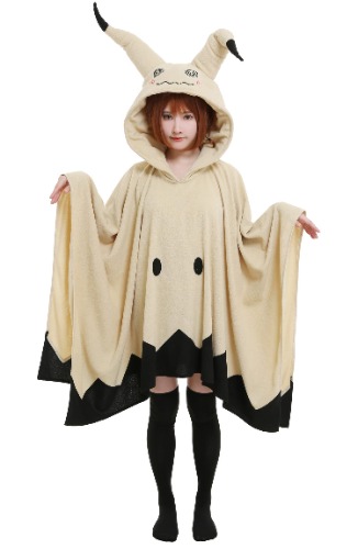 Haikyuu Adult Anime kawaii Onesie Kigurumi Animal Cosplay Costume Cute Hooded Blanket Home Wear Cape Cloak with Ears Gloves - Yellow