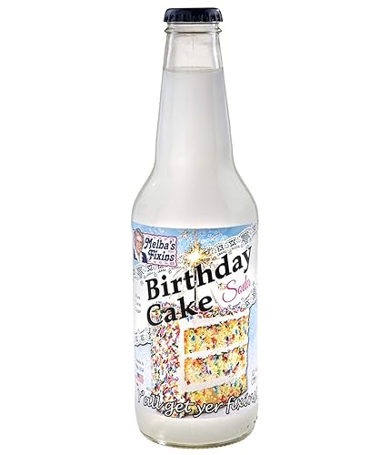 Melba's Fixins Birthday Cake Soda - 12oz Bottle