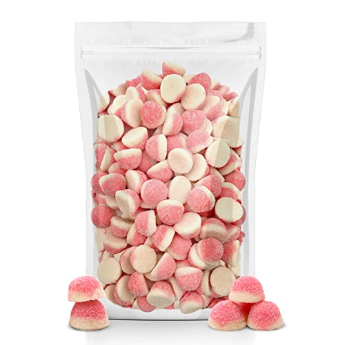 Funtasty Gummy Candy Pink Strawberry Puffs - It's a Girl - Gender Reveal - 11 Ounce Pack - Strawberry - 11 Ounce (Pack of 1)