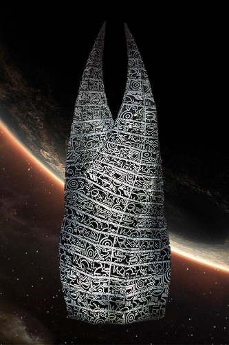 Dead Space Black Marker LED Statue | Default Title