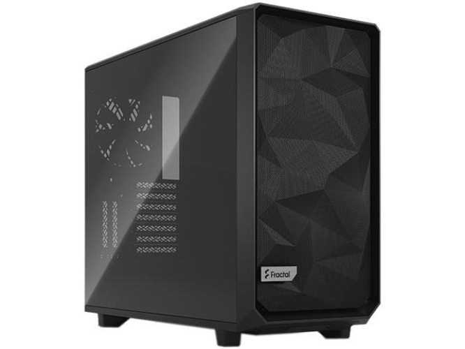 Fractal Design Meshify 2 Black ATX Flexible Dark Tinted Tempered Glass Window Mid Tower Computer Case