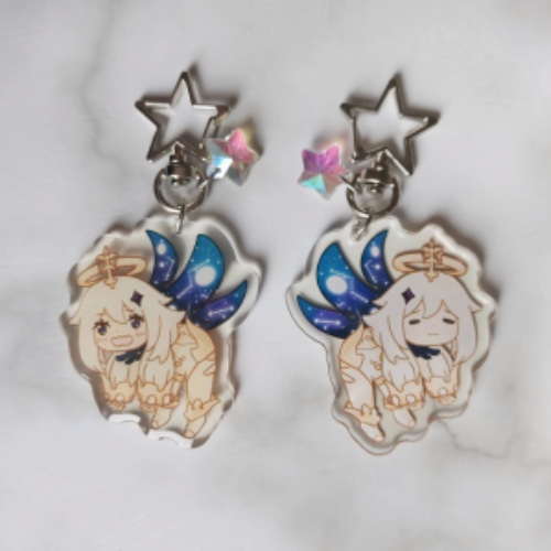 Genshin Impact Acrylic Charms - Paimon