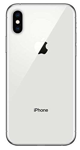 Apple iPhone XS, US Version, 256GB, Silver - Unlocked (Renewed) - 256GB - Silver - Unlocked - Renewed