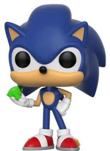 Sonic the Hedgehog with Emerald Funko Pop!