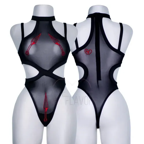 Spicy Ninja Bodysuit for "Tengen" Inspired Cosplay