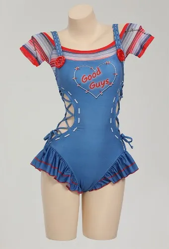 Good Guys Chucky Cosplay Swimsuit 