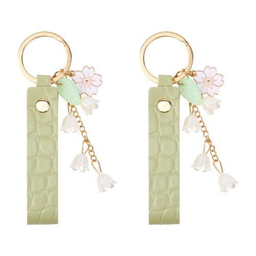 Bewudy 2 st Lily of The Valley keychain
