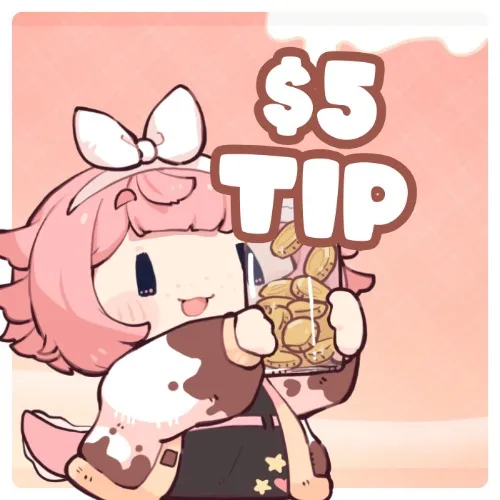 $5 tip ♡