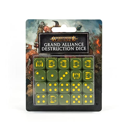 Games Workshop - Age Of Sigmar: Grand Alliance Destruction Dice Set