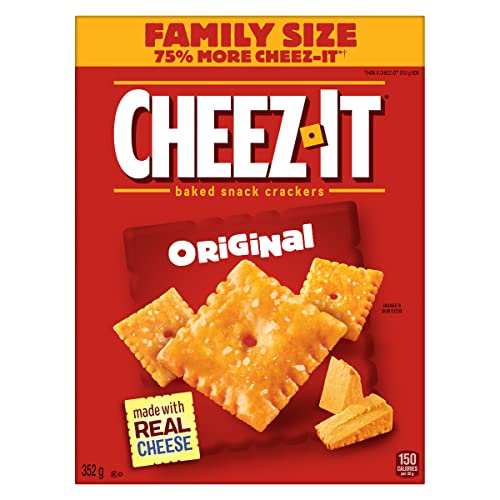 Cheez-It Baked Snack Crackers Original Family Pack 352g